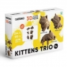 Puzzle 3D z kartonu Trio Koty