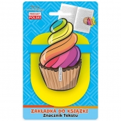Zakładka do książki - Babeczka