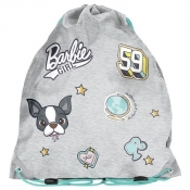 Worek na buty Barbie szary