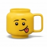 Kubek ceramiczny duża głowa LEGO - Chłopiec (Głuptasek)
