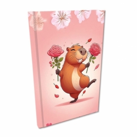 Notes A5/192 kratka Soft Touch Leniwiec