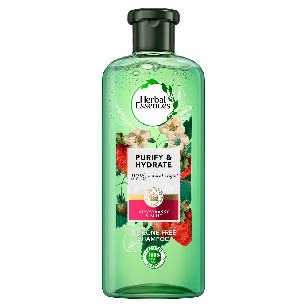 Herbal Essences, szampon do włosów Strawberry & Mint, 400ml