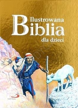 Ilustrowana Biblia dla dzieci  - złota okładka