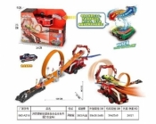 Tor z czerwoną wyrzutnią + auto zmieniające kolor