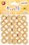 Koraliki drewniane 20mm 25szt