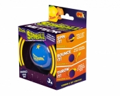Piłka Spinball Zakręcona zabawa niebieski z żółtym Meteor (EP04255/92615)