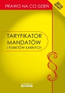 Taryfikator mandatów i punktów karnych