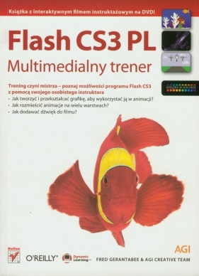 Flash CS3 PL Multimedialny trener - Gerantabee Fred