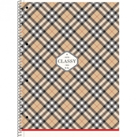 Kołozeszyt (kołobrulion) Astra A4 80k. 70 g krata