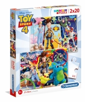 Puzzle SuperColor 2x20: Toy story 4 (24761)