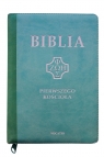 Biblia Pierwszego Kościoła miętowa Remigiusz Popowski