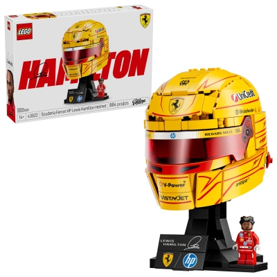 LEGO EDITIONS Kask Lewis Hamilton Scuderia Ferrari HP 43022