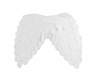 Skrzydła anioła Godan, aksamitne białe (SAB4539-YH)