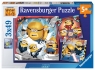 Ravensburger, Puzzle 3x49: Minionki 4 (12001061) Wiek: 5+