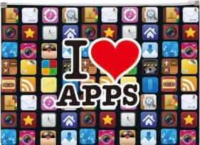 Koperta z nadrukiem zip A4 PP Apps