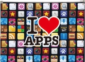 Koperta z nadrukiem zip A4 PP Apps