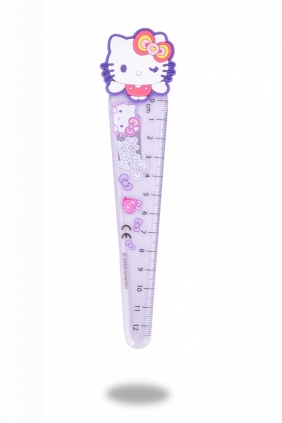 Coolpack, Linijka z główką Hello Kitty 12 cm - Pink 1, 1 szt (10616PTR)