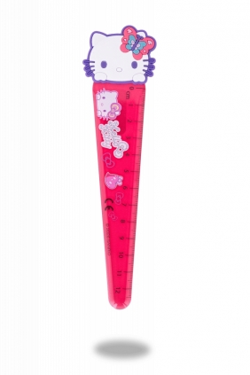 Coolpack, Linijka z główką Hello Kitty 12 cm - Pink 1, 1 szt (10616PTR)