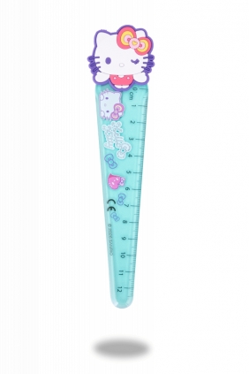 Coolpack, Linijka z główką Hello Kitty 12 cm - Pink 1, 1 szt (10616PTR)