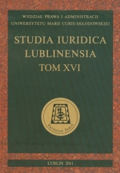 Studia Iuridica Lublinensia Tom XVI
