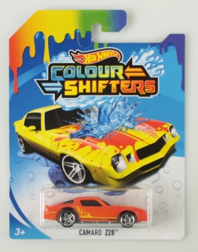 Hot Wheels: Samochodzik zmieniający kolor - Camaro Z28 (BHR15/BHR50)