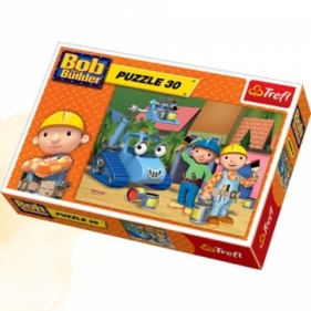 Puzzle 30 Bob Budowniczy Bob, Marta i Czerpak (18161) - <br />