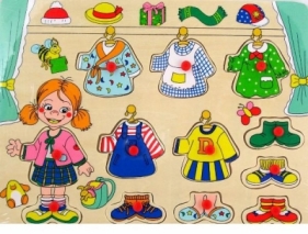 BRIMAREX Ukł.Drewniana Dziewczynka przeb (1562616)