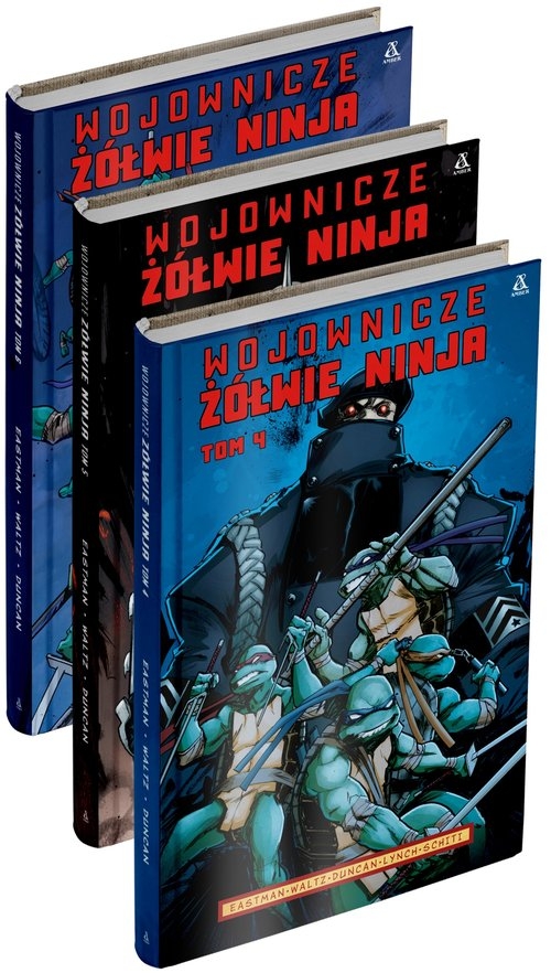 Pakiet: Wojownicze Żółwie Ninja Tom 4-6