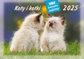 Kalendarz 2025 WL09 KOTY I KOTKI Kal. Rodzinny