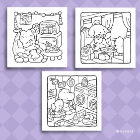 Cozy Days. Urocza i relaksująca kolorowanka - Coco Wyo