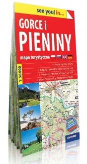 Gorce i Pieniny mapa turystyczna