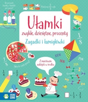 Zagadki i łamigłówki Ułamki zwykłe dziesiętne procenty