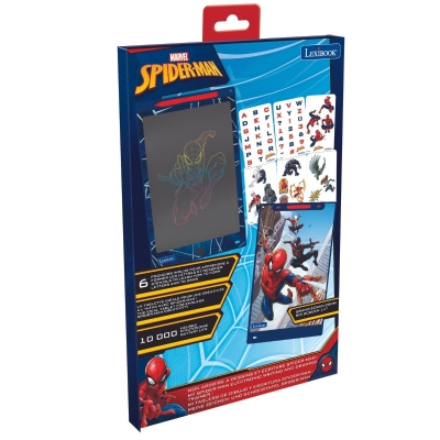 <img src='https://webimage.pl/pics/616/5/d3380743085616.jpg' style='height:440px' /> Tablet E-ink Spiderman Lexibook CRT10SP
