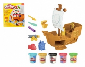 Ciastolina Zestaw Statek piracki