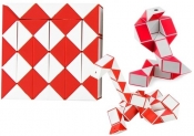 Układanka Logiczna Wąż Rubika Magia 62 cm Czerwony