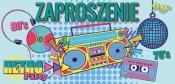 Zaproszenie Disco (5szt)