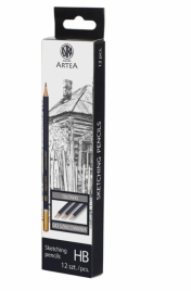 Ołówki do szkicowania HB Artea, 12 szt.