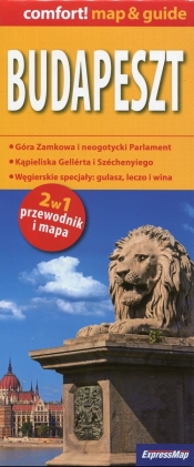 Budapeszt 2w1 przewodnik i mapa XL 1:15 000