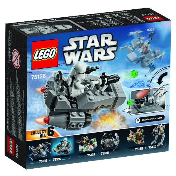 Lego Star Wars Śmigacz śnieżny Najwyższego Porządku (75126)