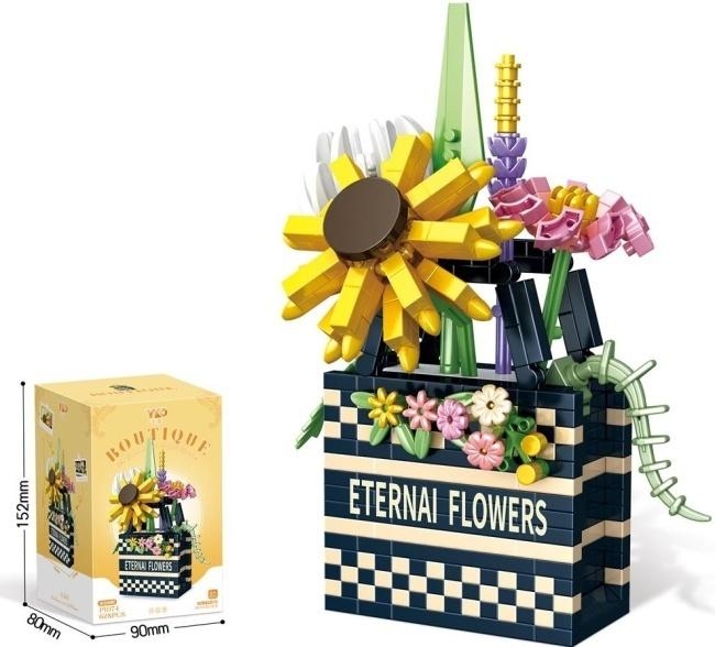 <img src='https://webimage.pl/pics/617/0/d5900368270617.jpg' style='height:440px' /> Klocki kwiaty 628el