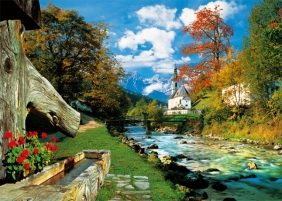 Puzzle 2000 elementów Alpy Bawarskie (27061)