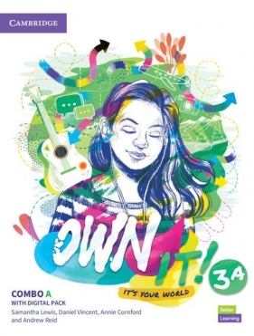 Own it! Level 3 Combo A with Digital Pack - Andrew Reid, Annie Cornford, Samantha Lewis, Daniel Vincent