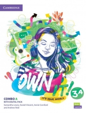 Own it! Level 3 Combo A with Digital Pack - Andrew Reid, Annie Cornford, Samantha Lewis, Daniel Vincent