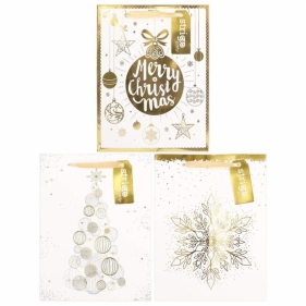 Torba prezentowa Święta 18x23x10cm mix STRIGO