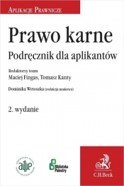 Prawo karne. Podręcznik dla aplikantów