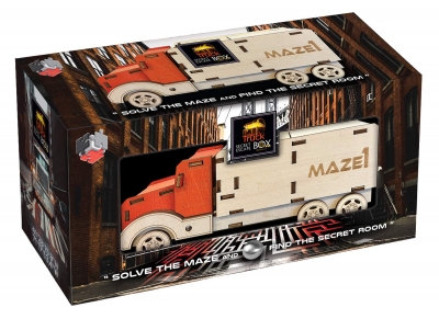<img src='https://webimage.pl/pics/617/4/d5425004734617.jpg' style='height:440px' /> Łamigłówka Escape Box Maze1 Truck Secret poziom 4/4