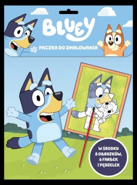 Bluey. Paczka do zmalowania - Opracowanie zbiorowe