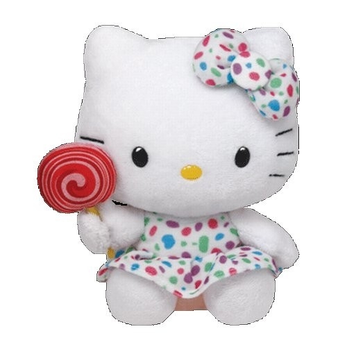 Beanie Babies Hello Kitty - Lollipop średnia