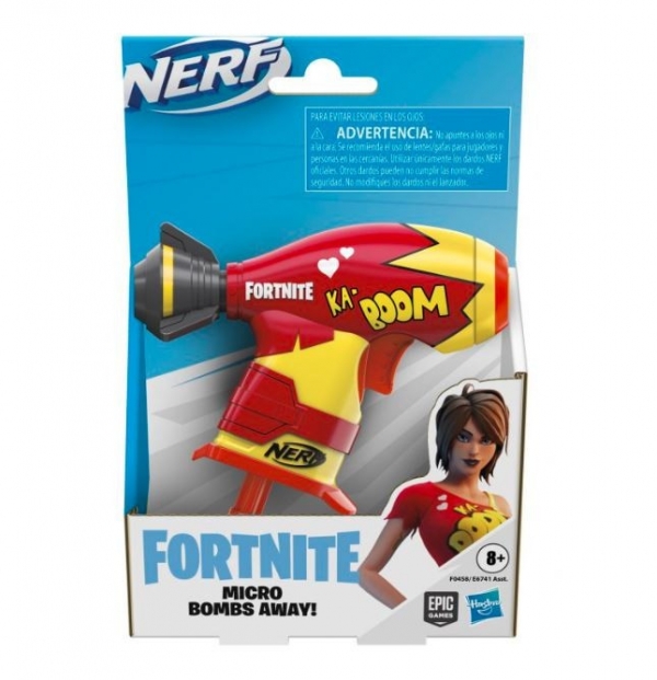 Wyrzutnia Nerf Microshot Fortnite Bombs Away (E6741/F0458)