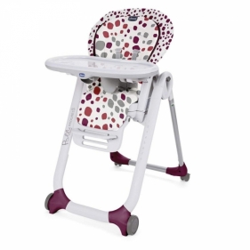 Krzesełko Polly Progres5 4 koła Cherry (05079336740000)